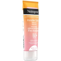 Invisible Daily Defense fragrance free Sunscreen Lotion Spf 50+