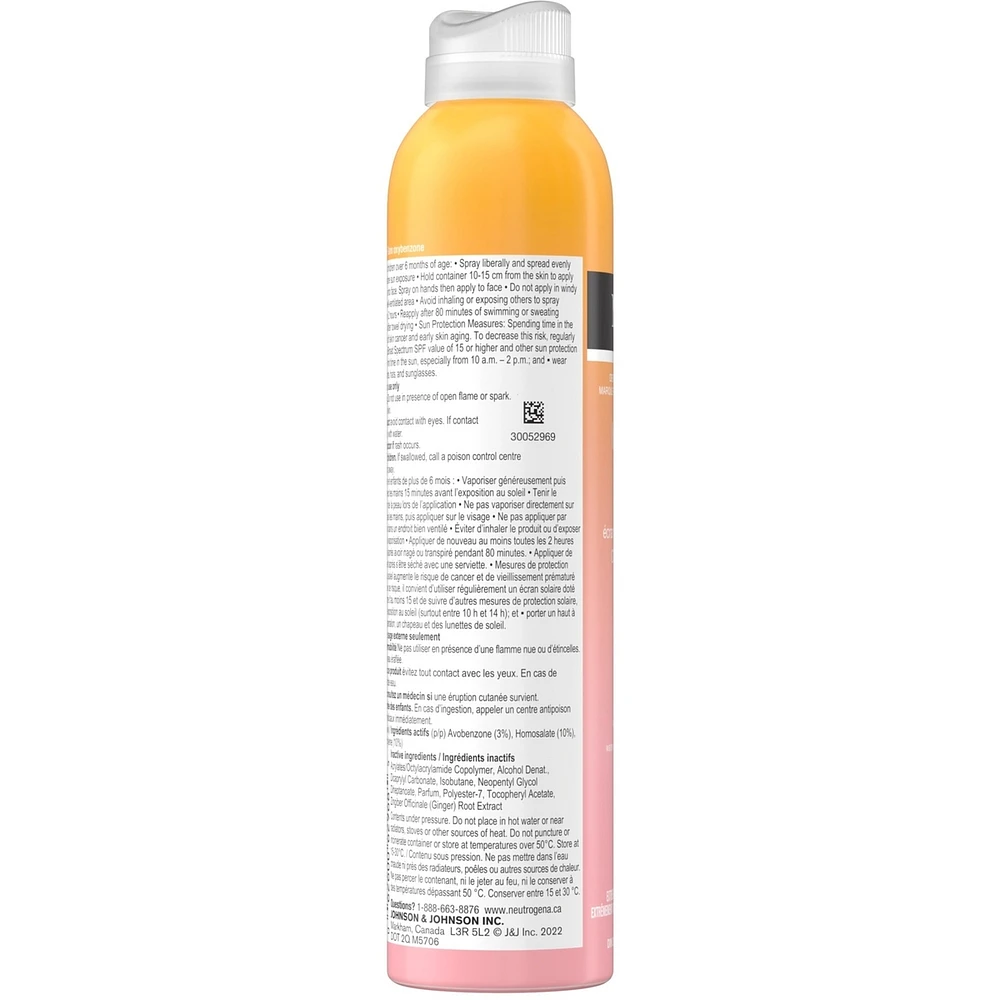 Invisible Daily Defense Body Mist Sunscreen Spf 50+