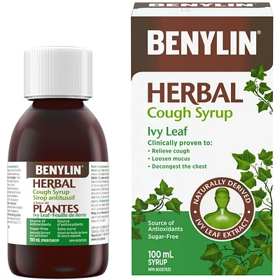 Herbal Cough Syrup, Ivy Leaf