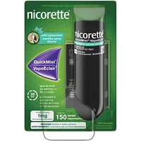 Nicotine QuickMist Mouth Spray, Mild Spearmint, 1mg