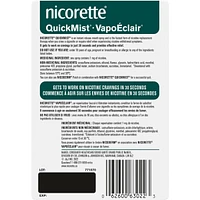 Nicotine QuickMist Mouth Spray, Mild Spearmint, 1mg