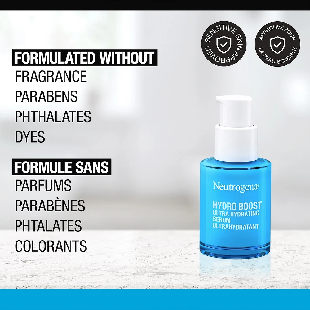 Hydro Boost Ultra Hydrating Serum, Fragrance Free