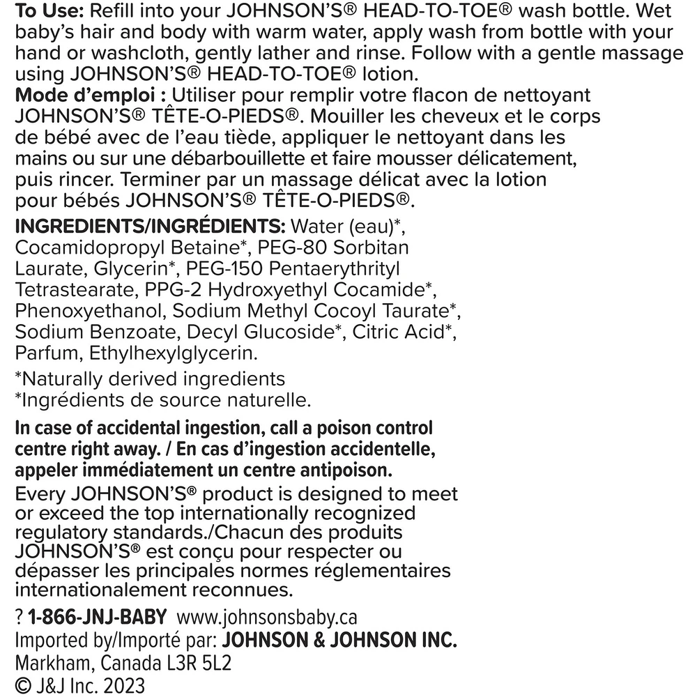 Johnsons HTT Wash Carton Refill