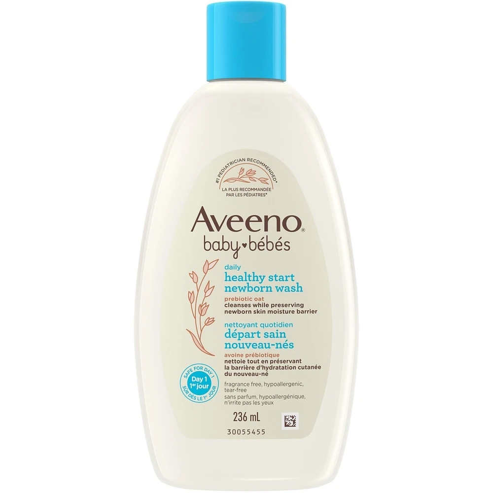 Baby Daily Healthy Start Newborn Wash, Fragrance Free