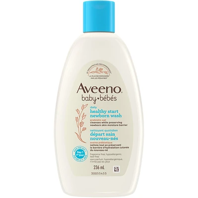 Baby Daily Healthy Start Newborn Wash, Fragrance Free