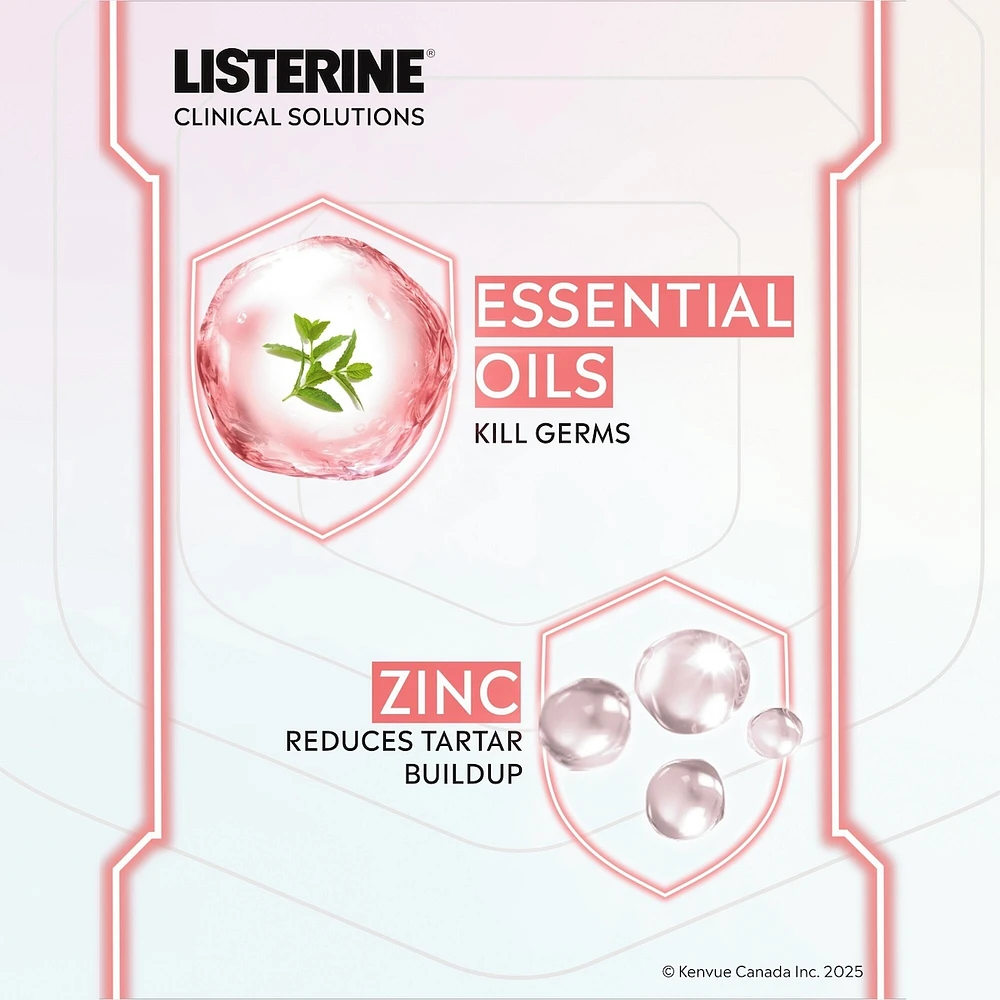 Clinical Solutions Gum Therapy Antiseptic Mouthwash