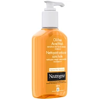 Oil-Free Acne Wash, Fragrance-Free Facial Cleanser