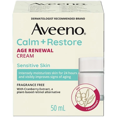 Calm + Restore Age Renewal Cream, Fragrance Free