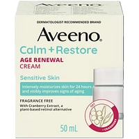Calm + Restore Age Renewal Cream, Fragrance Free