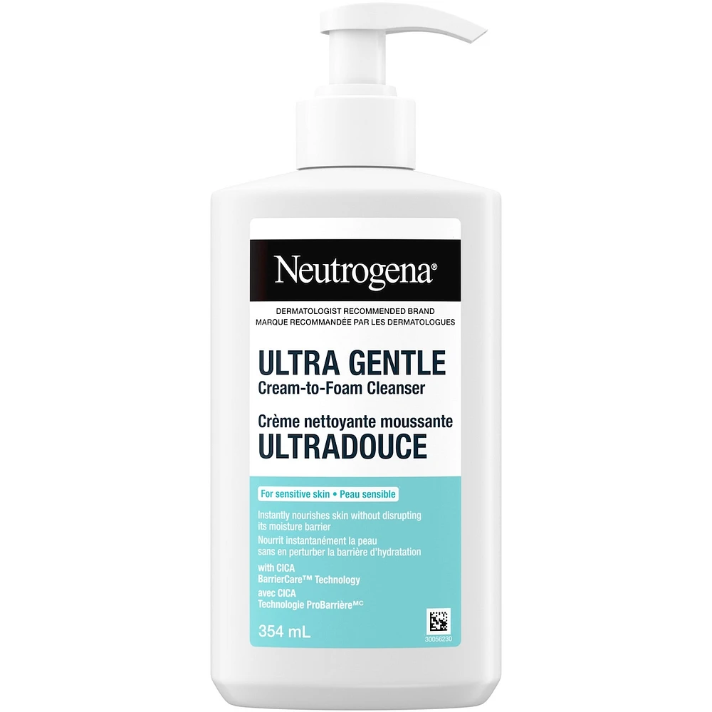 Ultra Gentle Cream-to-Foam Cleanser