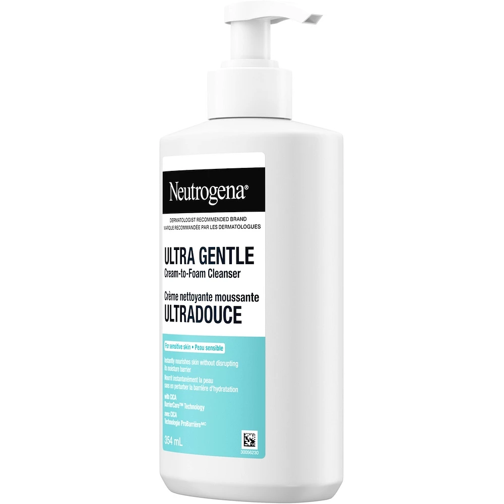 Ultra Gentle Cream-to-Foam Cleanser