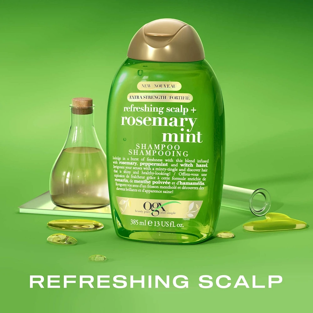 Refreshing Scalp+ Rosemary Mint Extra Strength Shampoo