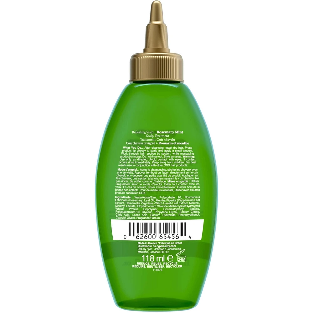 Refreshing Scalp+  Rosemary Mint Extra Strength Scalp Treatment