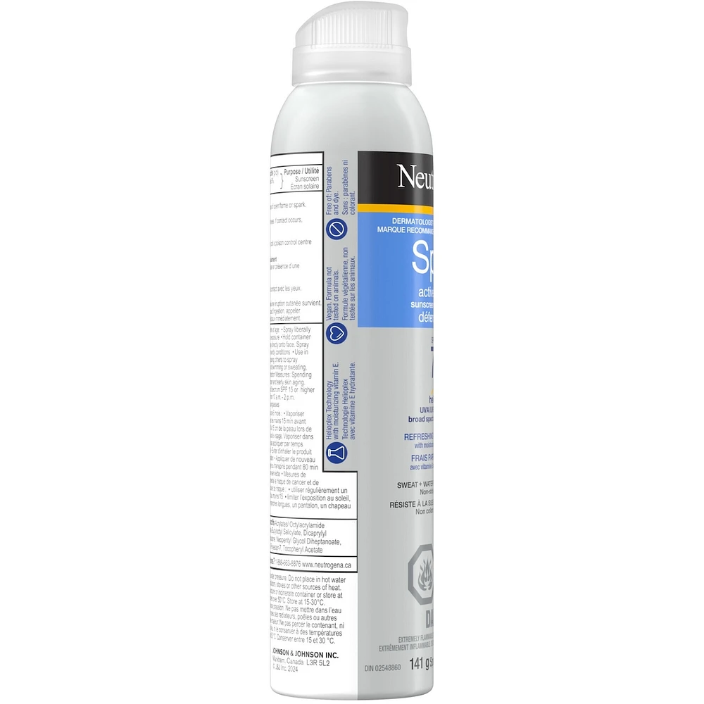 Sport Active Defense SPF 70 Sunscreen Spray