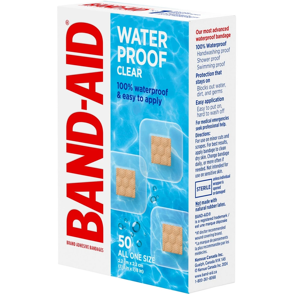 Waterproof Clear Adhesive Bandages