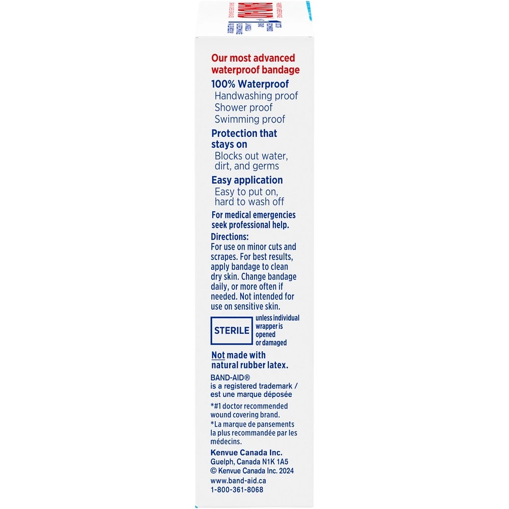 Waterproof Clear Adhesive Bandages