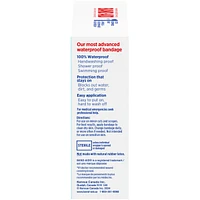 Pansements adhésifs imperméables et transparents