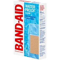 Waterproof Clear Large Adhesive Bandages, all one size