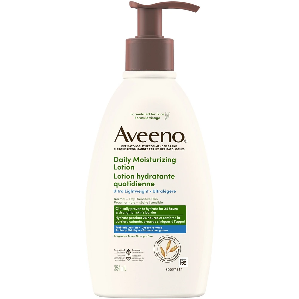 Daily Moisturizing Lotion Ultra Lightweight, Fragrance-Free