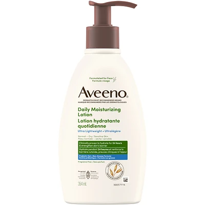 Daily Moisturizing Lotion Ultra Lightweight, Fragrance-Free