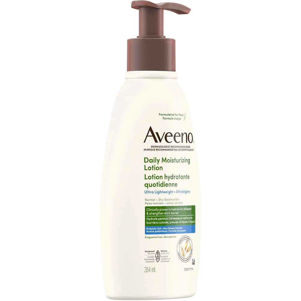 Daily Moisturizing Lotion Ultra Lightweight, Fragrance-Free