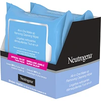 All In one Makeup Remover Facial Cleansing Wipes, Plant Based and  Compostable, Special Value Twin Pack