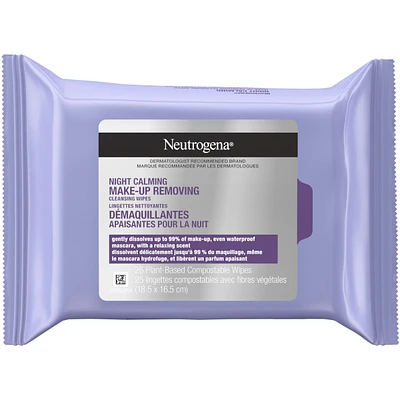 Night Calming Makeup Removing Cleansing Wipes