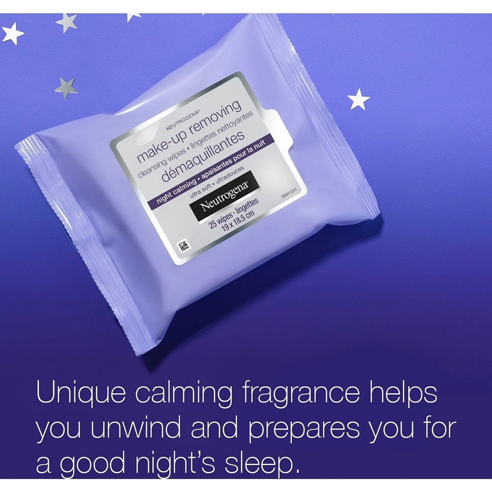 Night Calming Makeup Removing Cleansing Wipes
