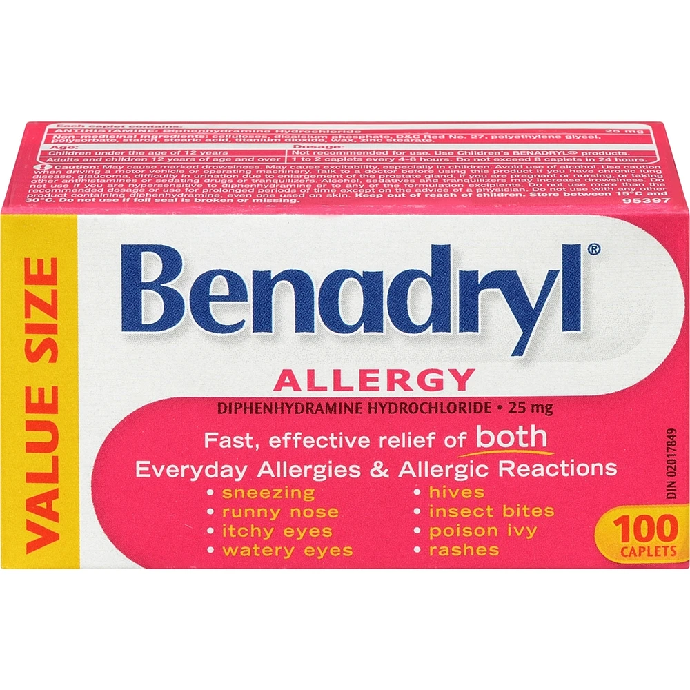 Allergy Medicine, 25mg, Value Size