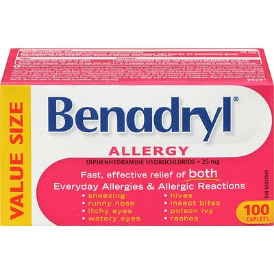Allergy Medicine, 25mg, Value Size