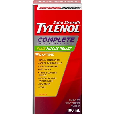 Extra Strength Complete Cold, Cough, Flu & Mucus Relief