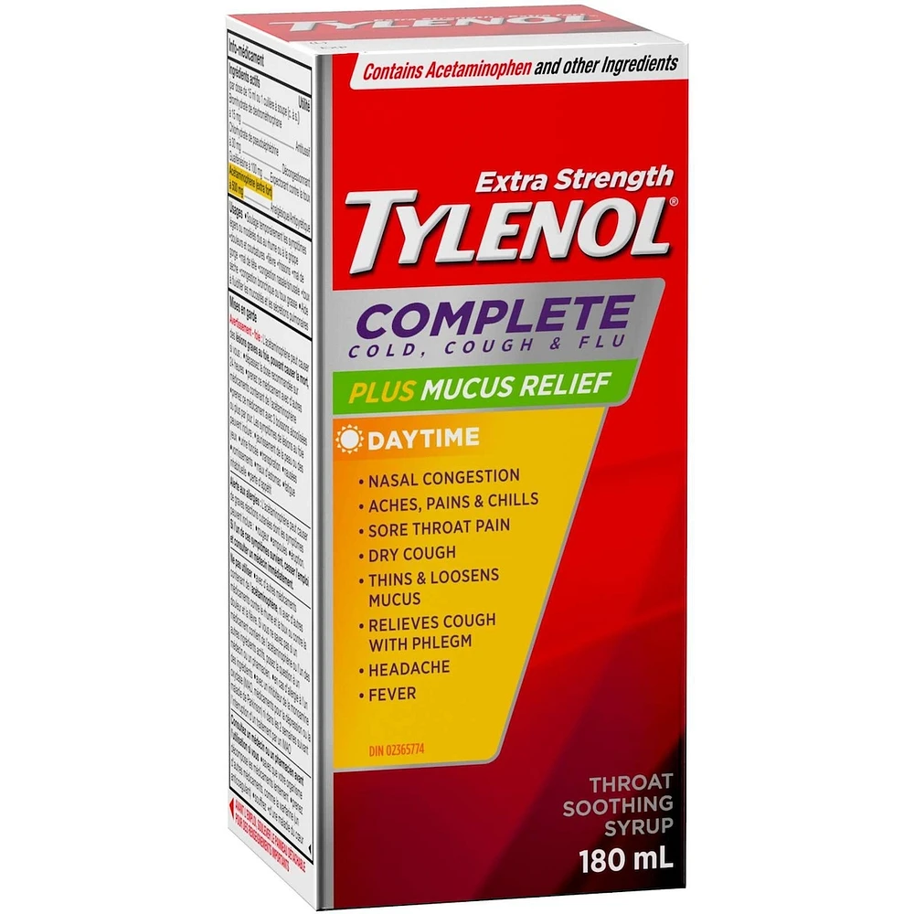 Extra Strength Complete Cold, Cough, Flu & Mucus Relief