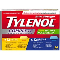 Extra Strength Complete Cold, Cough & Flu Relief Day/Night Caplets