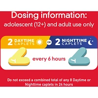 Extra Strength Complete Cold, Cough & Flu Relief Day/Night Caplets