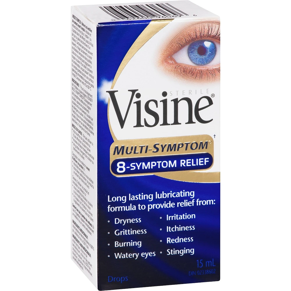 8-Symptom Relief Eye Drops