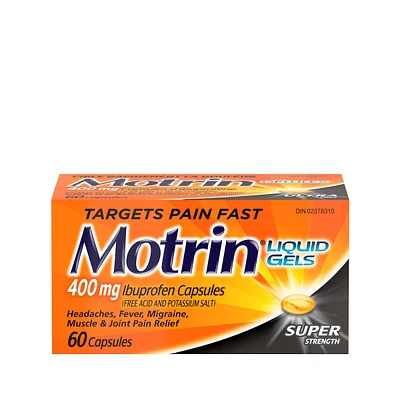 Super Strength Pain Relief Ibuprofen 400mg