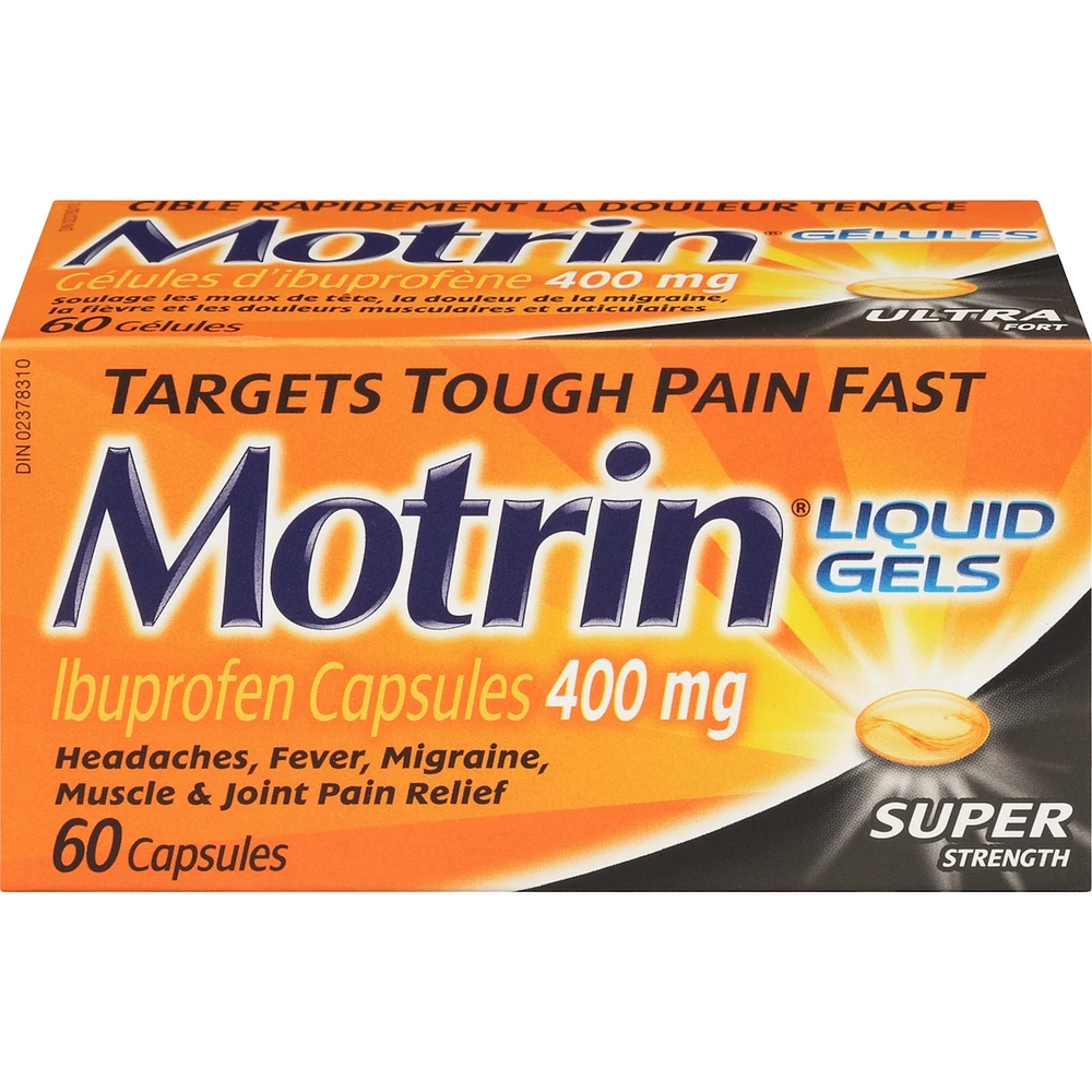 Super Strength Pain Relief Ibuprofen 400mg