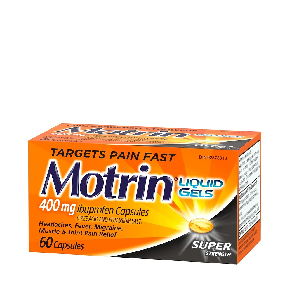 Super Strength Pain Relief Ibuprofen 400mg