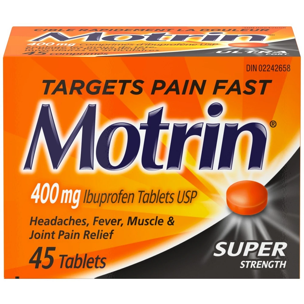 Analgésique à l’ibuprofène, Ultra fort