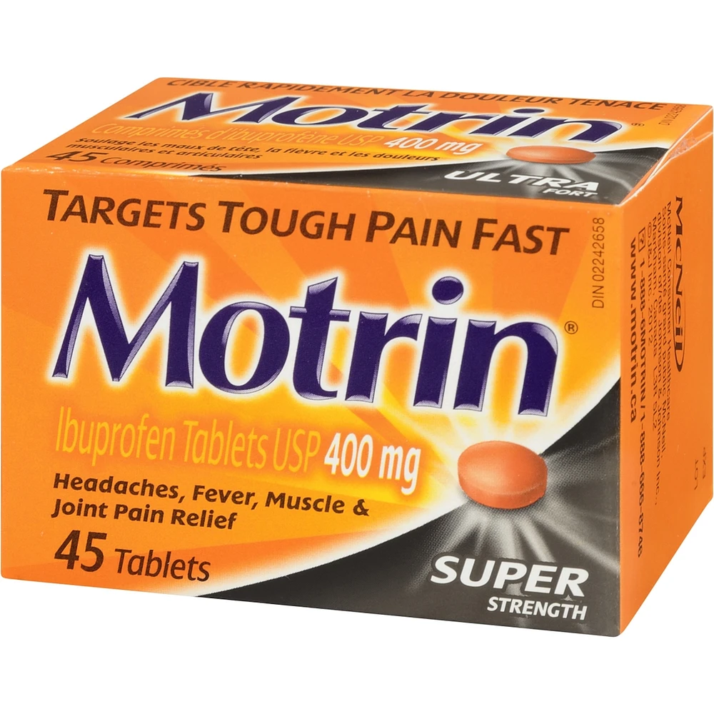 Analgésique à l’ibuprofène, Ultra fort