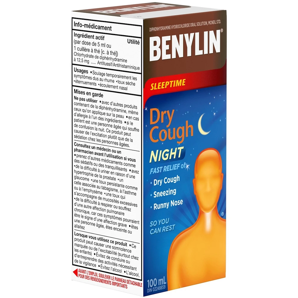 Regular Strength Dry Cough Relief Night Syrup