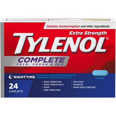 Complet Rhume toux et grippe extra-fort nuit