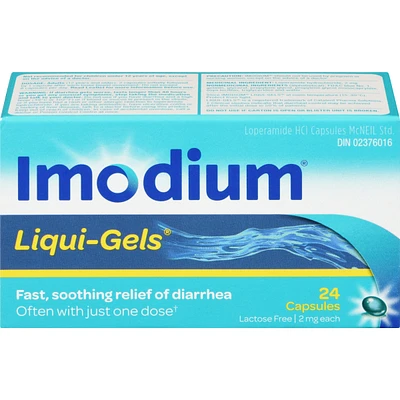 Diarrhea Relief, Liqui-Gels  24 ea