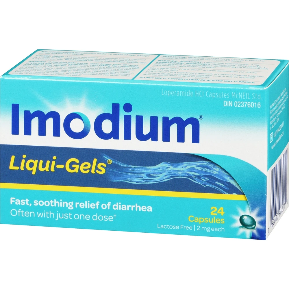 Diarrhea Relief, Liqui-Gels  24 ea