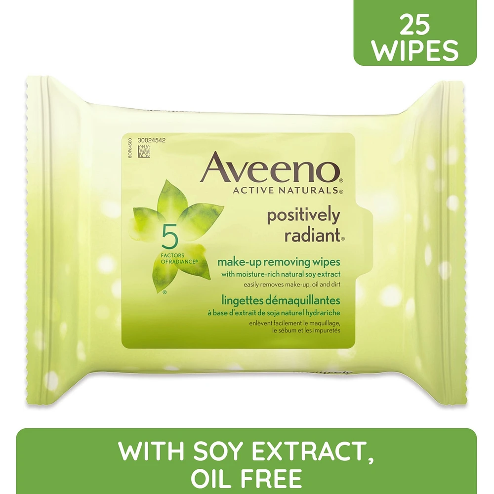 Positively Radiant® Make-up Removing Wipes