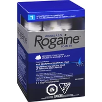 Men's 5% Minoxidil Foam Hair Loss and Thinning Treatment