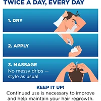 Men's 5% Minoxidil Foam Hair Loss and Thinning Treatment