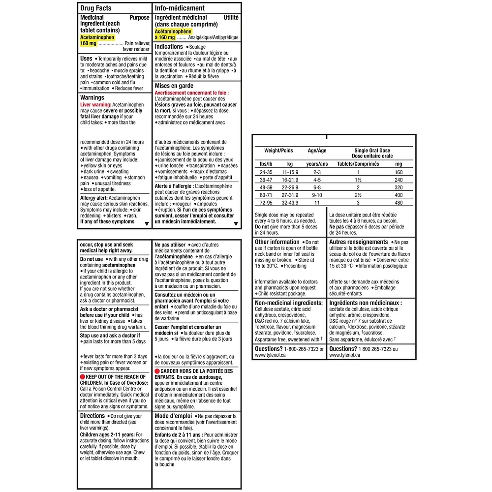 Children's Medicine, Fever & Pain, Chewable, Bubble Gum