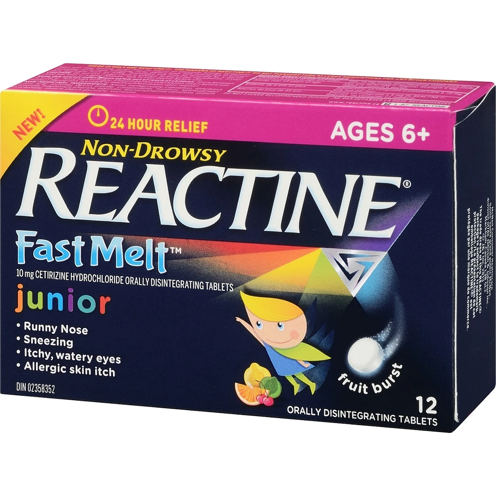 Children's Fast Melt 24 Hour Allergy Relief 10 mg