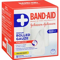 Rolled First Aid Gauze, 3 Inches by 2.1 Yards